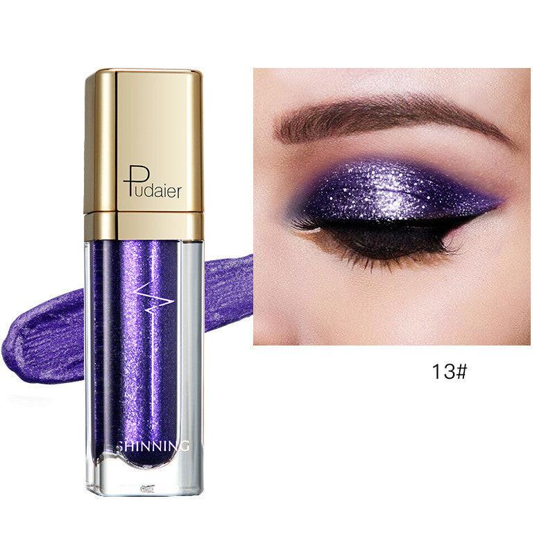 18-color glitter eyeshadow.