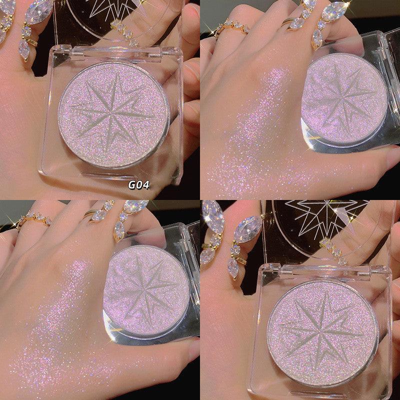 High Gloss Powder Blusher Diamond Slim And Shiny.