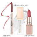 PHOFAY Ultra-Glossy Lip Gloss Matte Lipstick Lipliner.