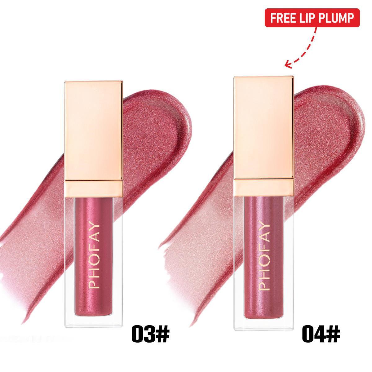 PHOFAY Ultra-Glossy Lip Gloss Set.