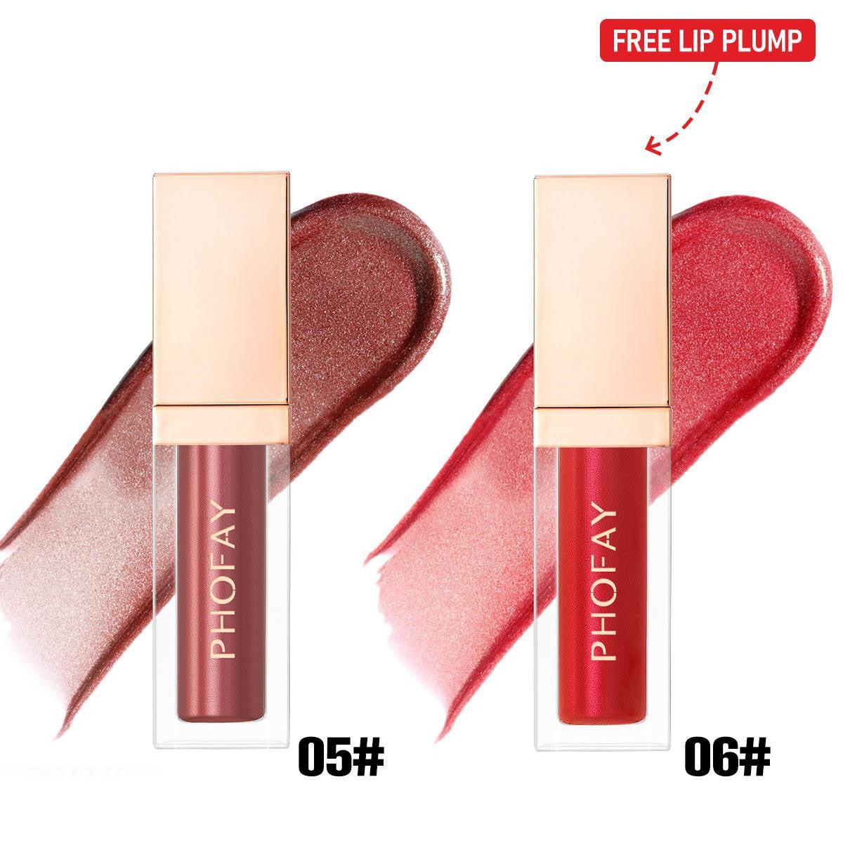 PHOFAY Ultra-Glossy Lip Gloss Set.