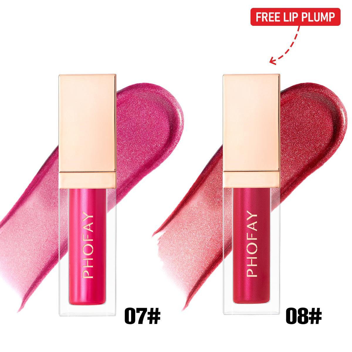 PHOFAY Ultra-Glossy Lip Gloss Set.