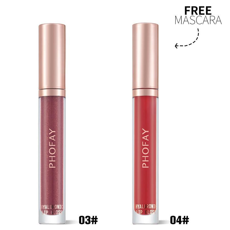 PHOFAY Hyaluronic Lip Gloss Set.