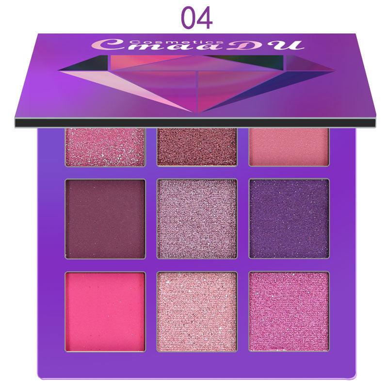 Pearlescent Glitter Makeup Palette.