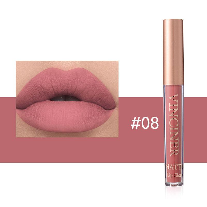 12 Colors Lip Lacquer Matte Liquid Lipstick Waterproof.