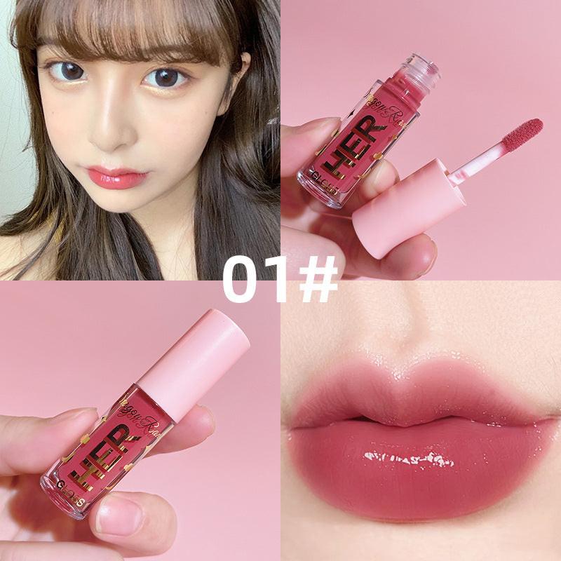 Women's Glaze Mirror Water Lip Glaze Lipstick.