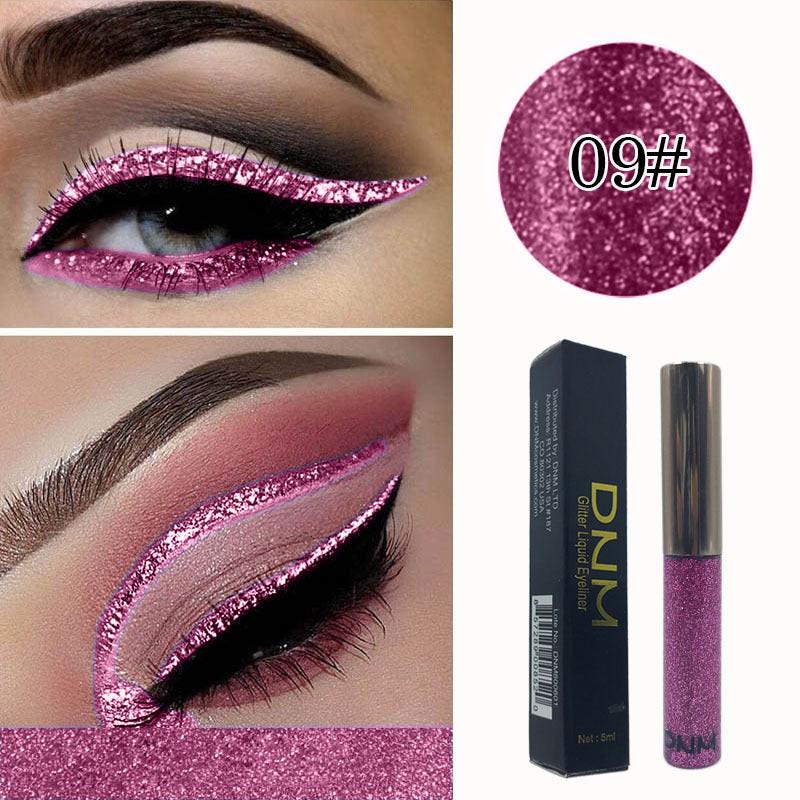 Shiny Pearlescent Liquid Eyeliner.
