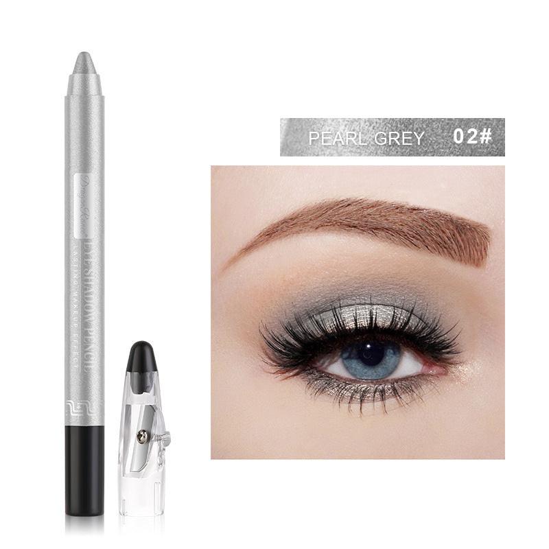 Eyeliner Eye Shadow Stick Shadow Pearlescent Eyeliner With Penknife Bubble Pen.