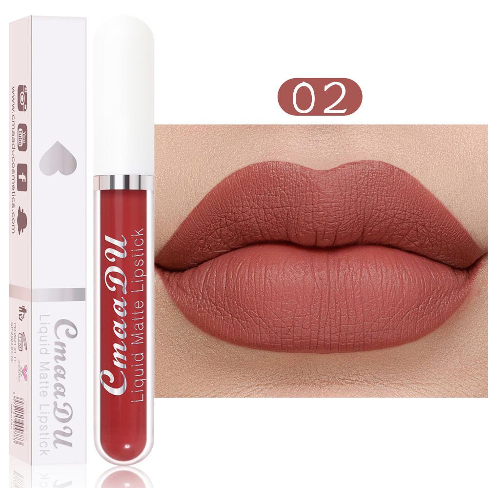 Matte Non-stick Cup Waterproof Long-lasting Lip Gloss.