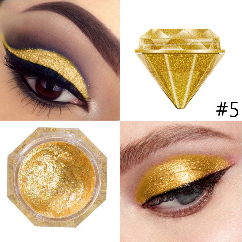 6 Colors Diamond Pearl Liquid Eyeshadow.