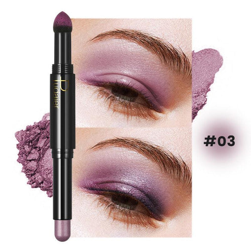 Double-headed Smudger Pearlescent Crouching Silkworm Eyeliner Pen Highlight.