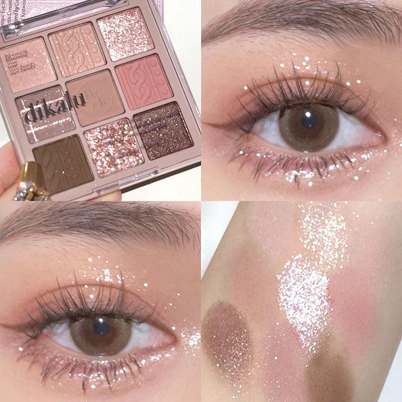 Sweaters Eye Shadow Plate Earth Color Matte.