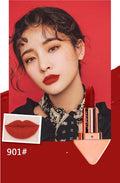Fashion Gold Mouth Matte Lipstick Makeup Velvet Red Lip Gloss Waterproof Longlasting Korean Cosmetic.