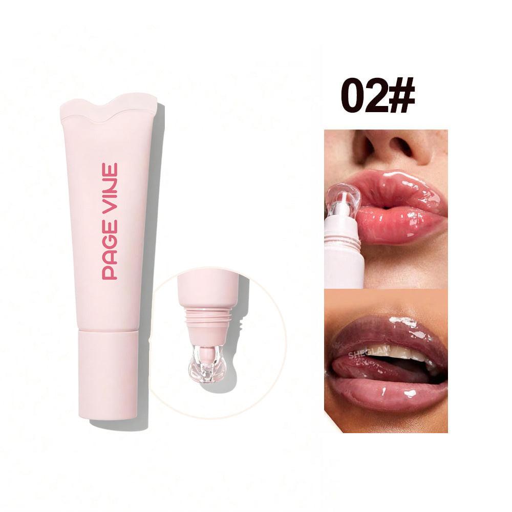 4-color Brightening Lip Balm Moisturizing Exfoliating Skin Long-Lasting Moisturizing Lip Gloss Women Cosmetics.