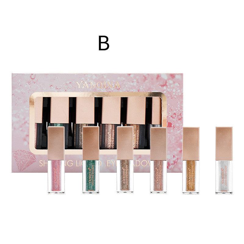 Matte Pearlescent Eyeshadow Sequined Diamond Eyeshadow Set.