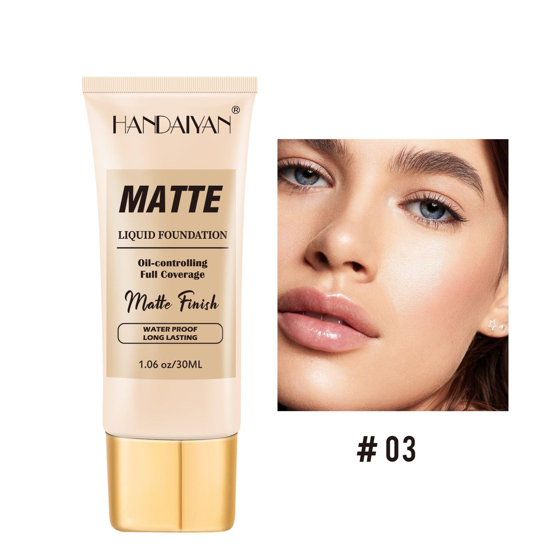 Foreign Trade Lady Concealing Foundation Long Lasting Smear-proof Makeup Invisible Pore Moisturizing.