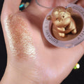 Glitter Highlighter Holographic Makeup Cute Animals Palette Shimmer and Shine Bronzer Highlight Eyeshadow Cosmetics Illuminatorl.