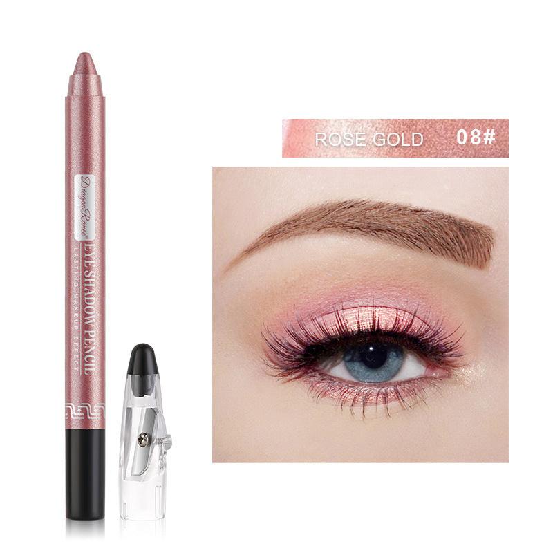 Eyeliner Eye Shadow Stick Shadow Pearlescent Eyeliner With Penknife Bubble Pen.
