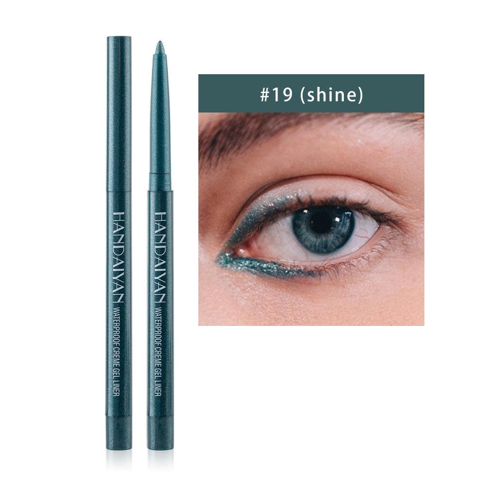 20 Color Cat Eye Makeup Waterproof Neon Colorful Liquid Eyeliner Pen Make Up Comestics Long-lasting Black Eye Liner Pencil.