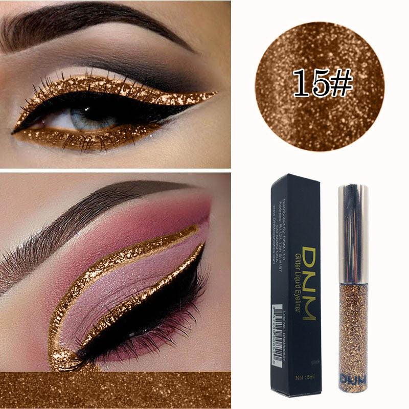 Shiny Pearlescent Liquid Eyeliner.