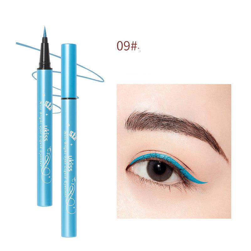 Waterproof color eyeliner pen.
