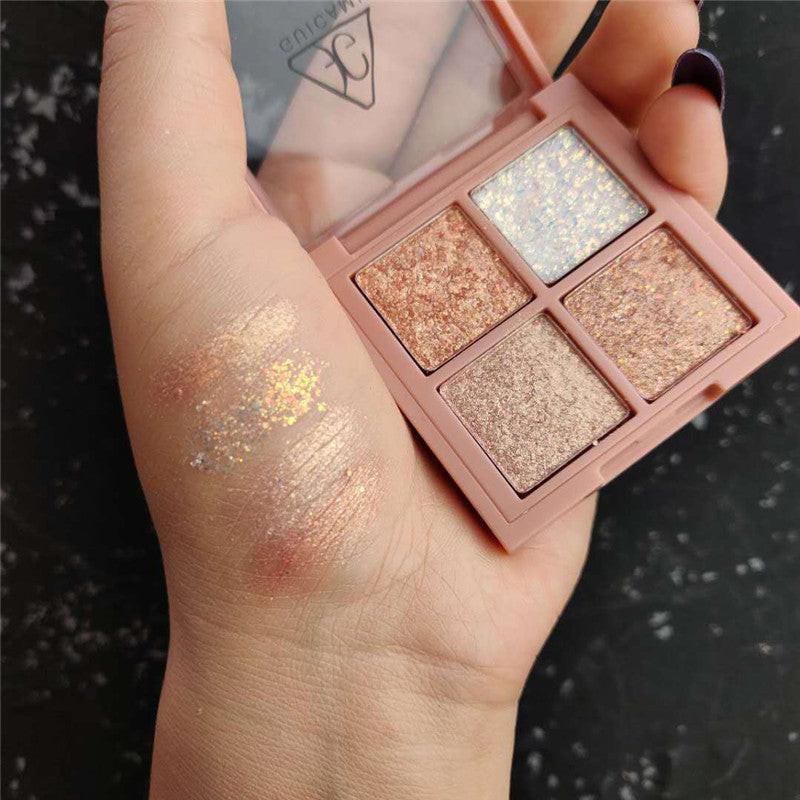 Pearlescent Glitter Makeup Palette.