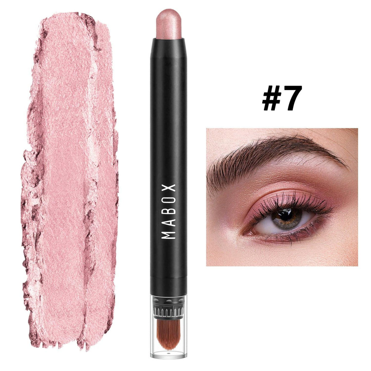 MABOX Waterproof Eye Shadow Stick Eye Makeup Color Pearlescent Pen.