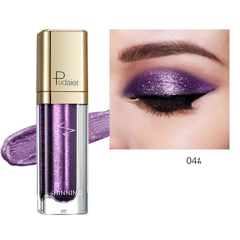 18-color glitter eyeshadow.