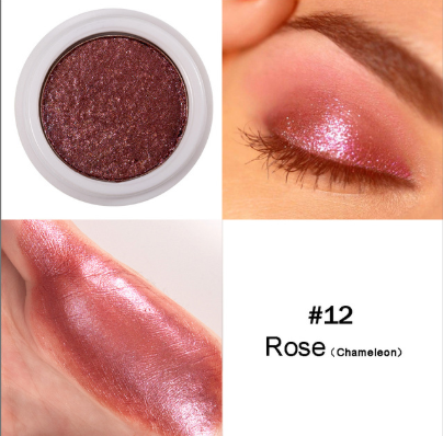 Makeup mashed potatoes eyeshadow.