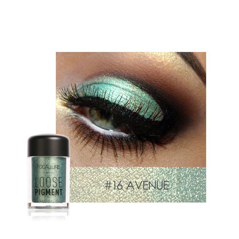 Colorful Pearlescent Glitter Eye Shadow.