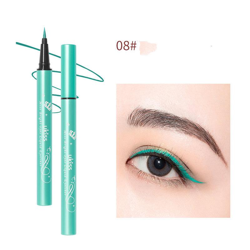 Waterproof color eyeliner pen.