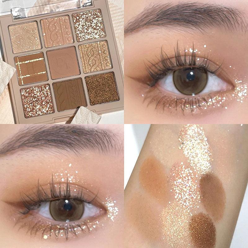 Sweaters Eye Shadow Plate Earth Color Matte.