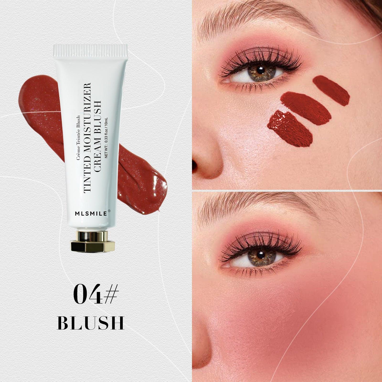 Blusher Natural Moisturizing Dual-purpose Color Rendering.