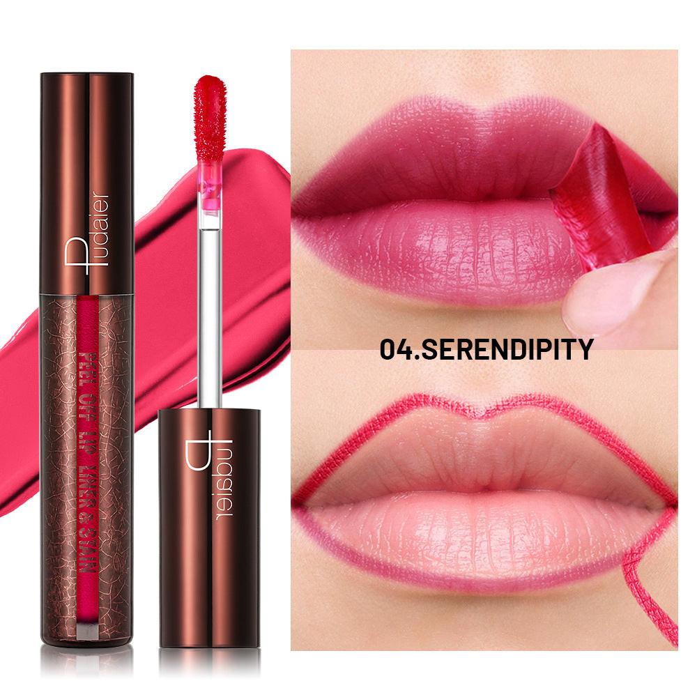 Tear And Pull Lipstick Lip Liner Long-lasting Coloring.