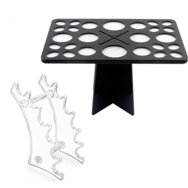 14 Hole Make up Brush Set Dry Rack Drying Brushes Shelf Multifunction Stand Display Cosmetic Clean Tool Wash Makeup Brush Holder.