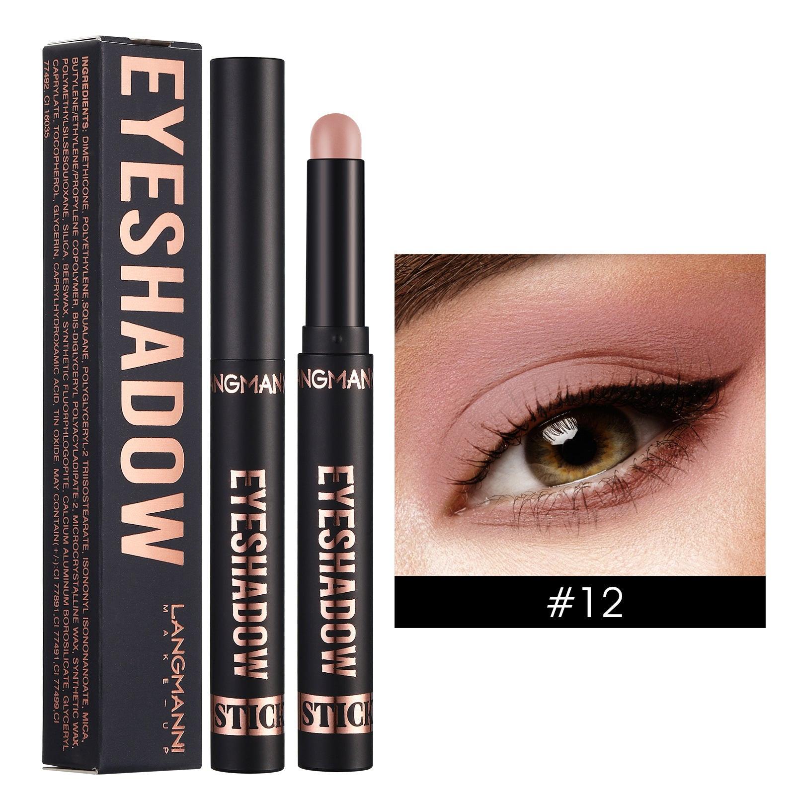 Eye Shadow Stick Waterproof And Durable Hot Sale Smudges Shimmer Matte.