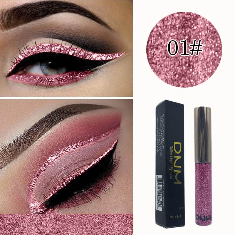 Shiny Pearlescent Liquid Eyeliner.