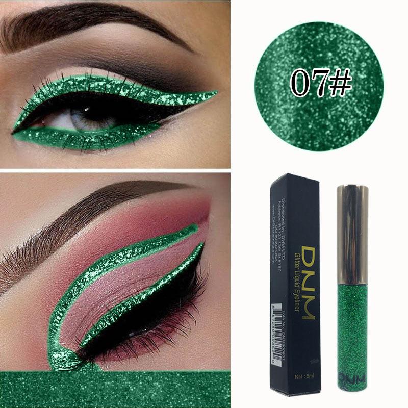 Shiny Pearlescent Liquid Eyeliner.