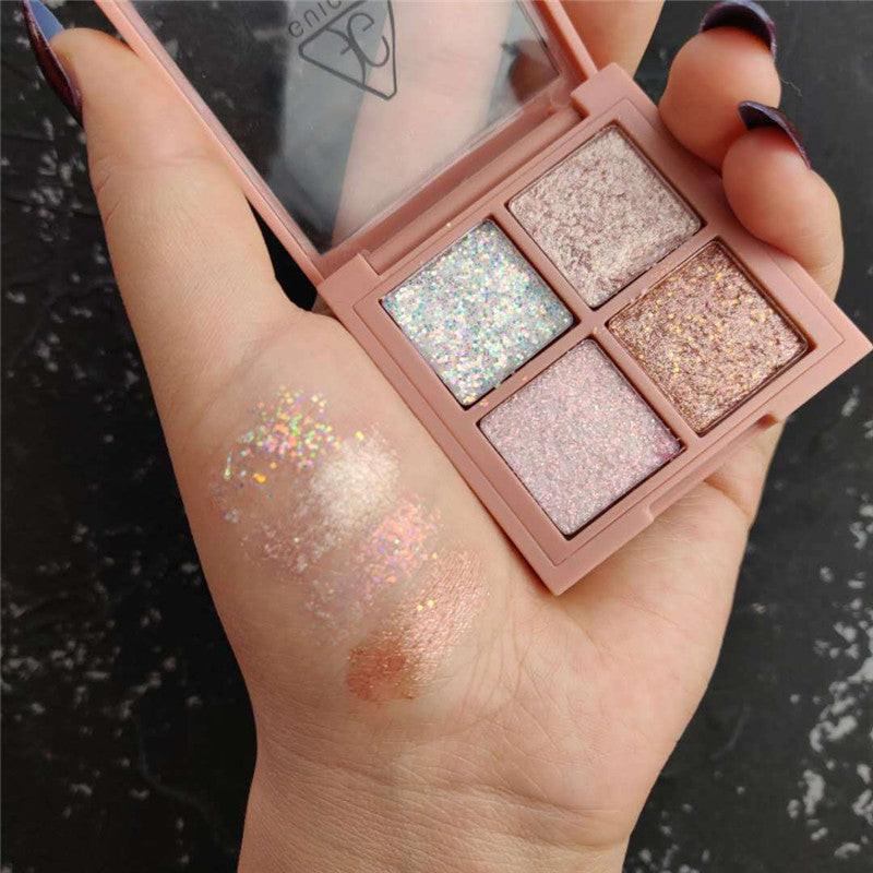Pearlescent Glitter Makeup Palette.