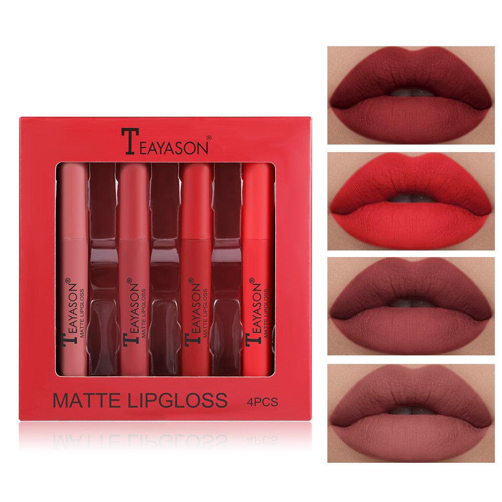 Velvet Matte Lipstick Set Lip Gloss Lip Glaze Set.
