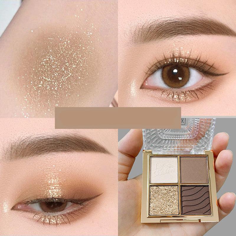 Brilliant Eyeshadow Palette Sparkling Pearly Matte Mashed Potatoes.