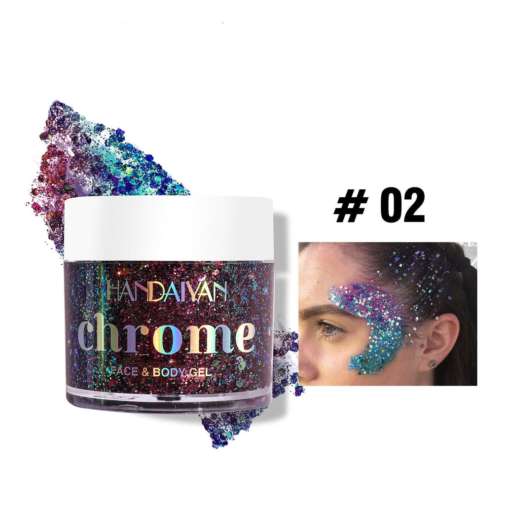 Color Changing Gel Sequin Eyeshadow.