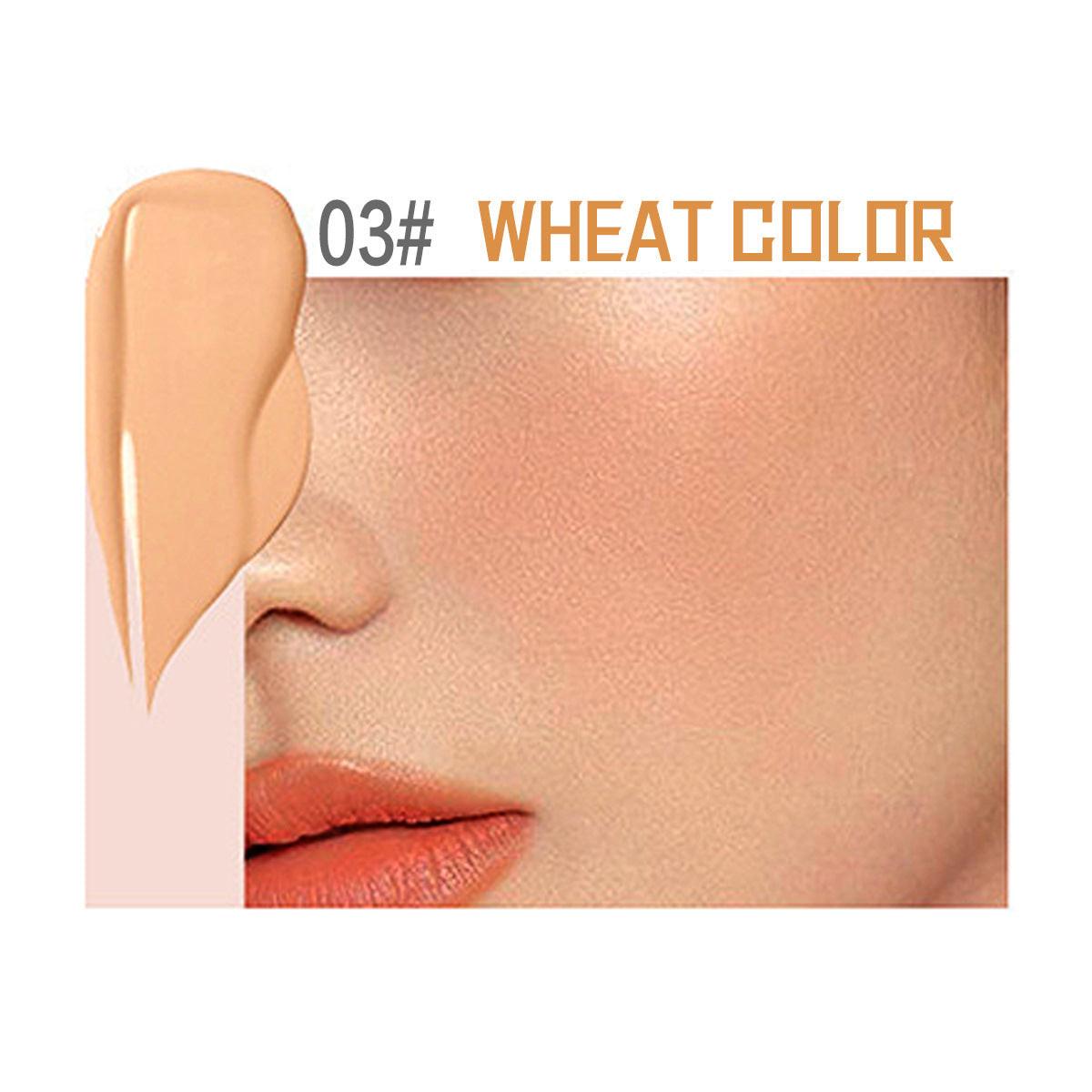 Wheat Liquid Foundation Concealer Lasting Makeup.