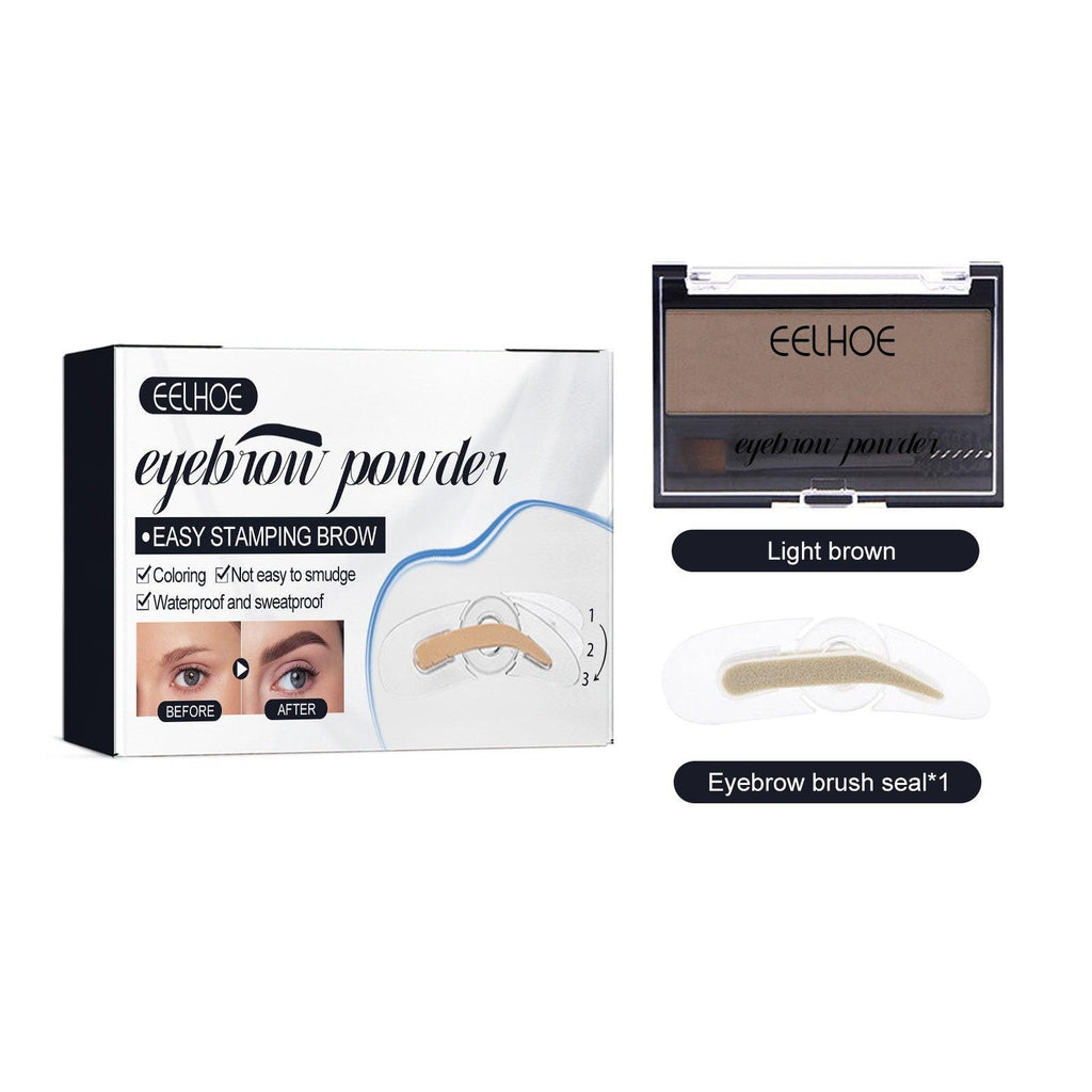 Eyebrow Suit Makeup Natural Long Lasting Waterproof Discoloration Resistant.