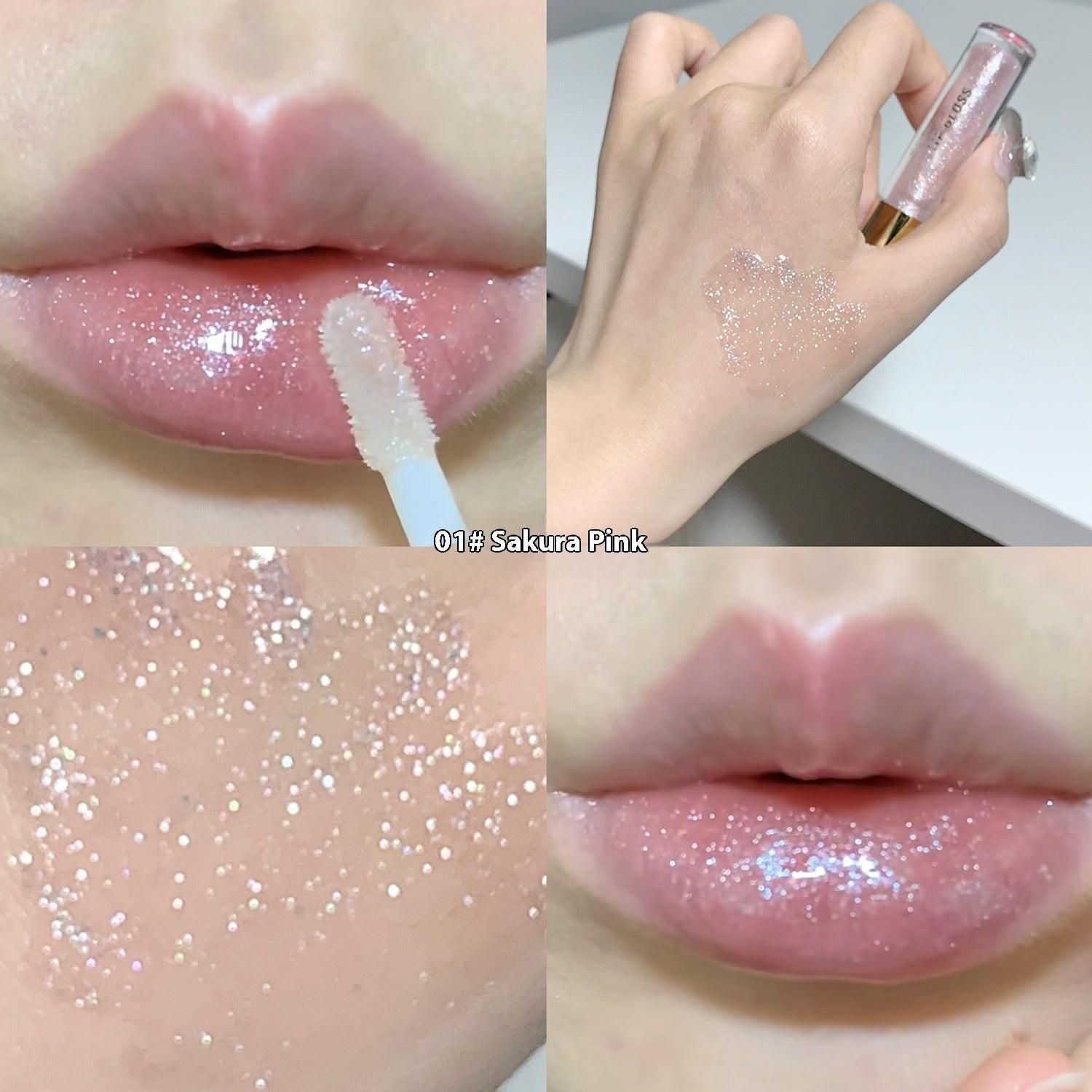 Moisturizing And Rich Flash Lip Gloss Water Light Mirror Lip Lacquer