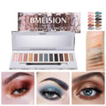 Eye Shadow Earth Color Smoky Makeup Shimmer Matte.