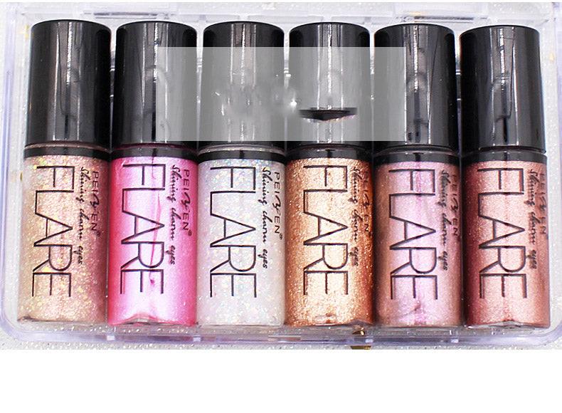 Pearl Glitter Sequin Liquid Eyeshadow Palette.