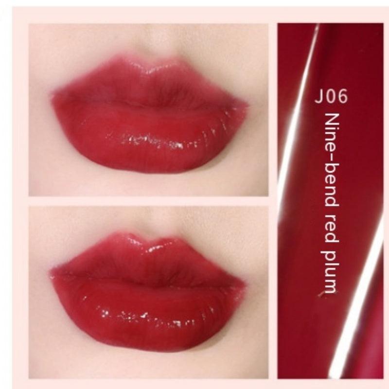 Girl Lip Balm White Lipstick Lip Glaze Mirror.