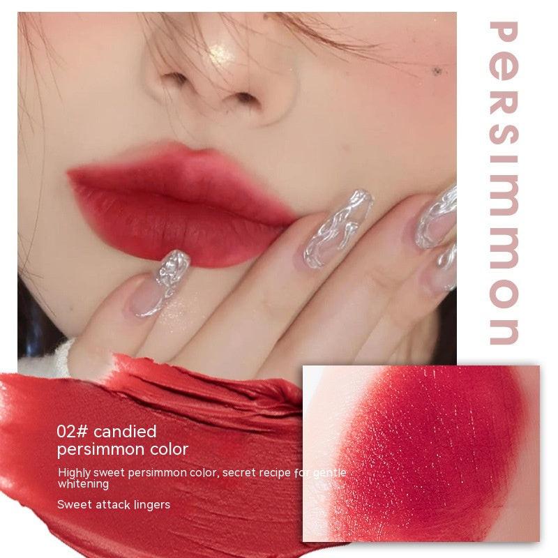 Ice Cream White Velvet Matte Matte Lip Gloss.