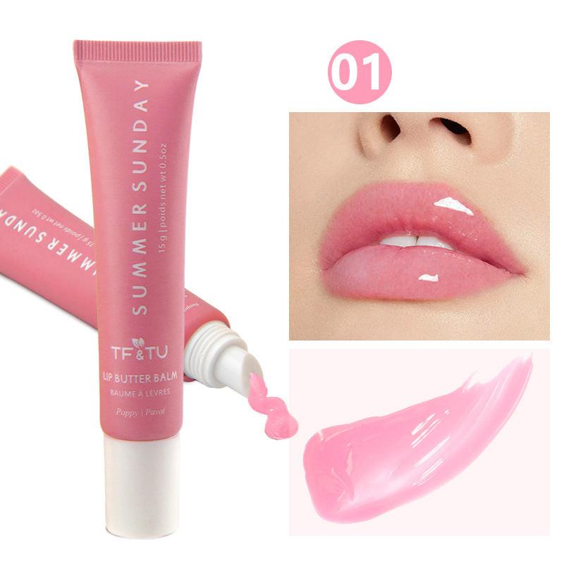 Polypeptide Lip Gloss Yellow Oil Moisturizing.
